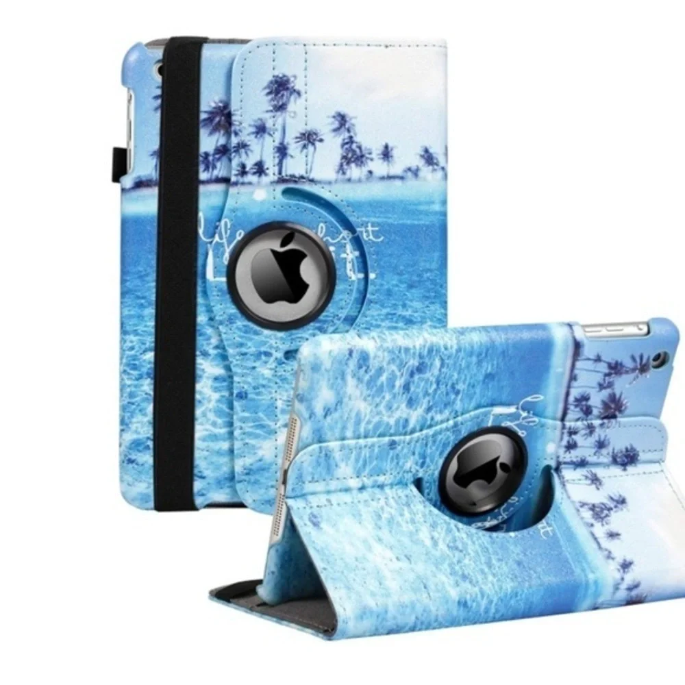 iPad Mini 1/2/3 Case - 360 Degree Rotating Stand Smart Cover